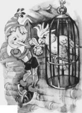 Буратино ищет клад (с иллюстрациями) - BuratinoiPopugai.jpg