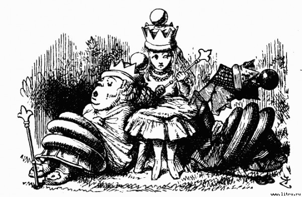 Сквозь зеркало и что там увидела Алиса, или Алиса в Зазеркалье (Пер.Н.М. Демуровой) (иллюстрациями) - bdtofb2im_46.jpg