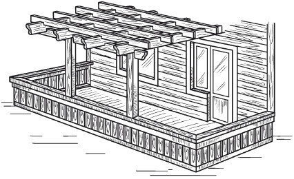 Балконы, лоджии, террасы, беседки, гаражи, навесы - _125.jpg