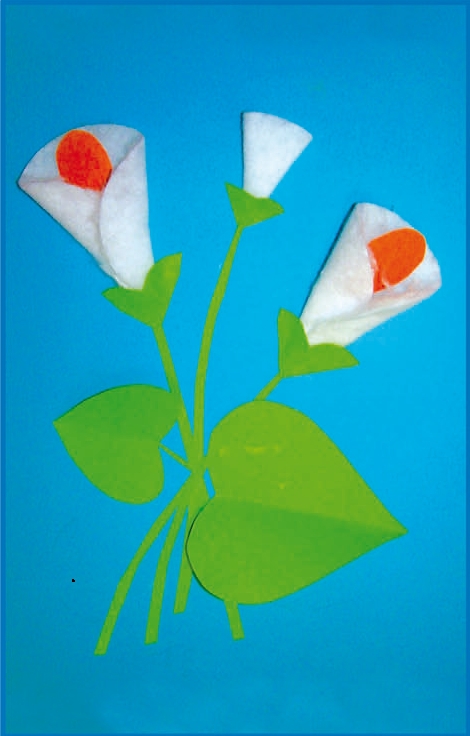 Работа с нетрадиционными материалами в детском саду. Поролон, ватные диски, ватные шарики, гофрированный картон - i_032.jpg