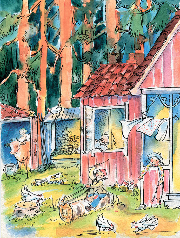 Папа, мама, бабушка и восемь детей в Дании (сборник) - _3.jpg