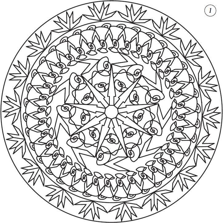 Мандалы. Магические рисунки для счастья, любви, удачи - _16.jpg