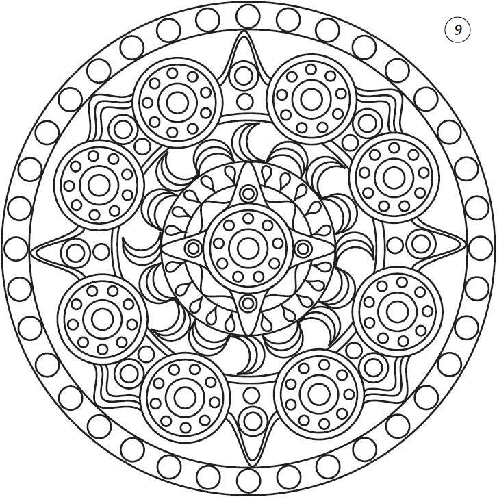 Мандалы. Магические рисунки для счастья, любви, удачи - _24.jpg