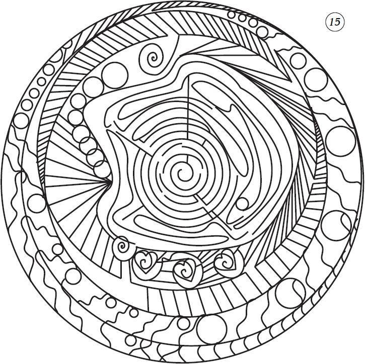 Мандалы. Магические рисунки для счастья, любви, удачи - _30.jpg