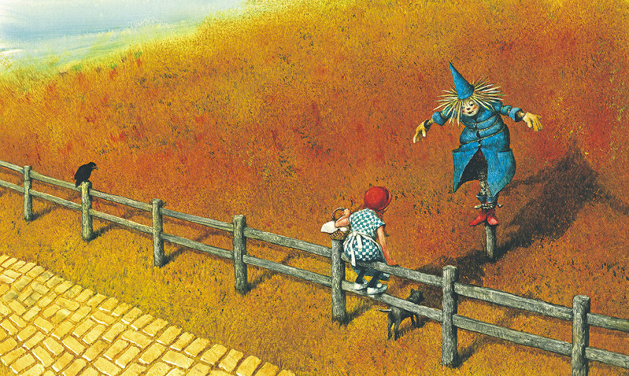 Удивительный волшебник из Страны Оз (Илл.Роберт Ингпен) - i_016.jpg