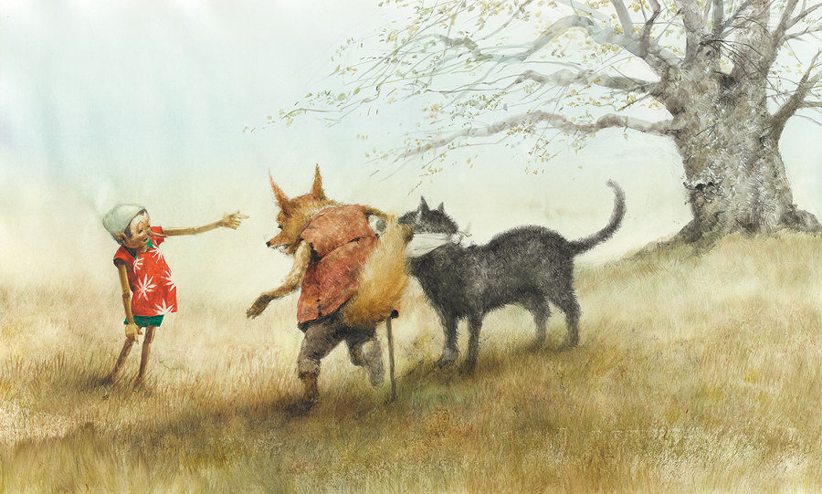 Приключения Пиноккио (Худ. Роберт Ингпен) - i_048.jpg