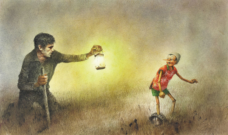 Приключения Пиноккио (Худ. Роберт Ингпен) - i_056.jpg