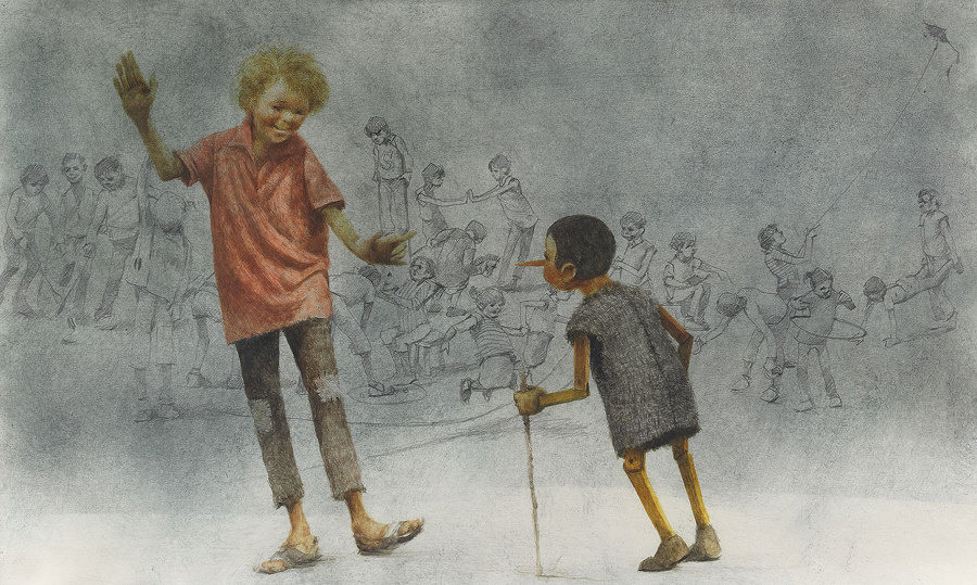 Приключения Пиноккио (Худ. Роберт Ингпен) - i_074.jpg