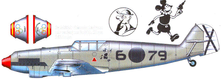 Асы люфтваффе пилоты Bf 109 в Испании - pic_186.png