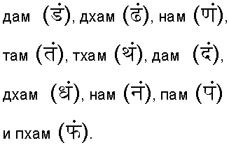 Древние тантрические техники йоги и крийи. Продвинутый курс - devanagari1.png