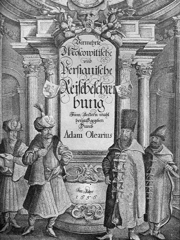 Описание путешествия Голштинского посольства в Московию и Персию (c гравюрами) - i_002.jpg