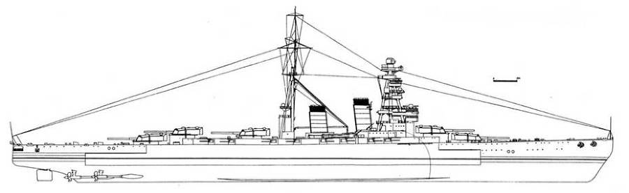 Боевые корабли японского флота. Линкоры и авианосцы 10.1918 – 8.1945 гг. Справочник - pic_20.jpg