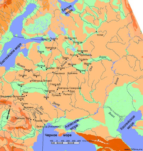 Россия в средние века - map1.jpg