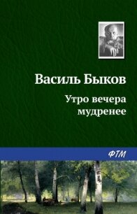 Утро вечера мудренее - Быков Василь Владимирович