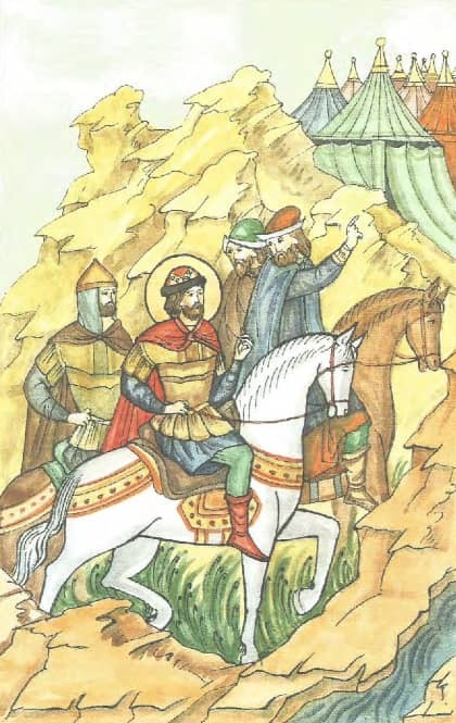 Рассказы о святом Александре Невском - i_006.jpg