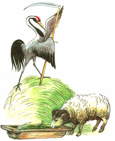 Прилежные козлята (рис. Сутеева) - i_003.jpg